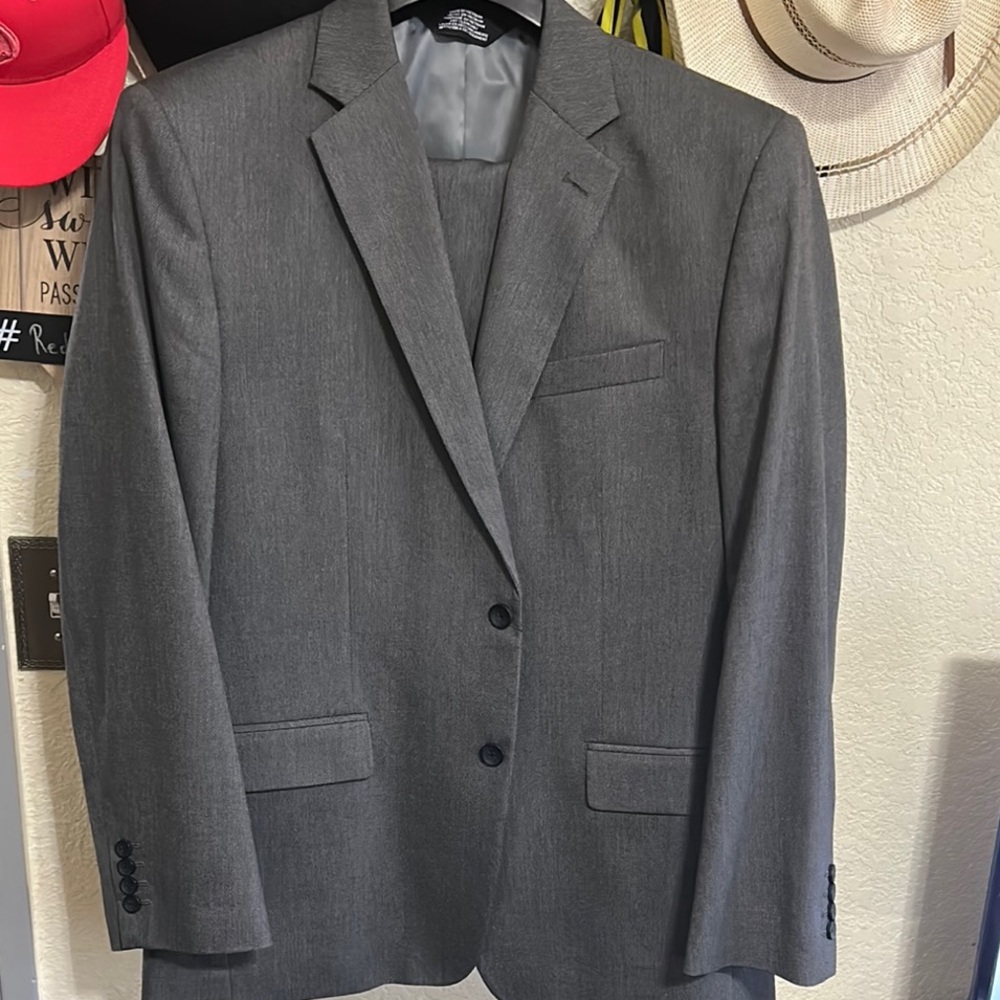 Haggar Gray Sport Coat Timeless Professional Design
